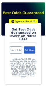 William Hill Best Odds Guaranteed (2023) .